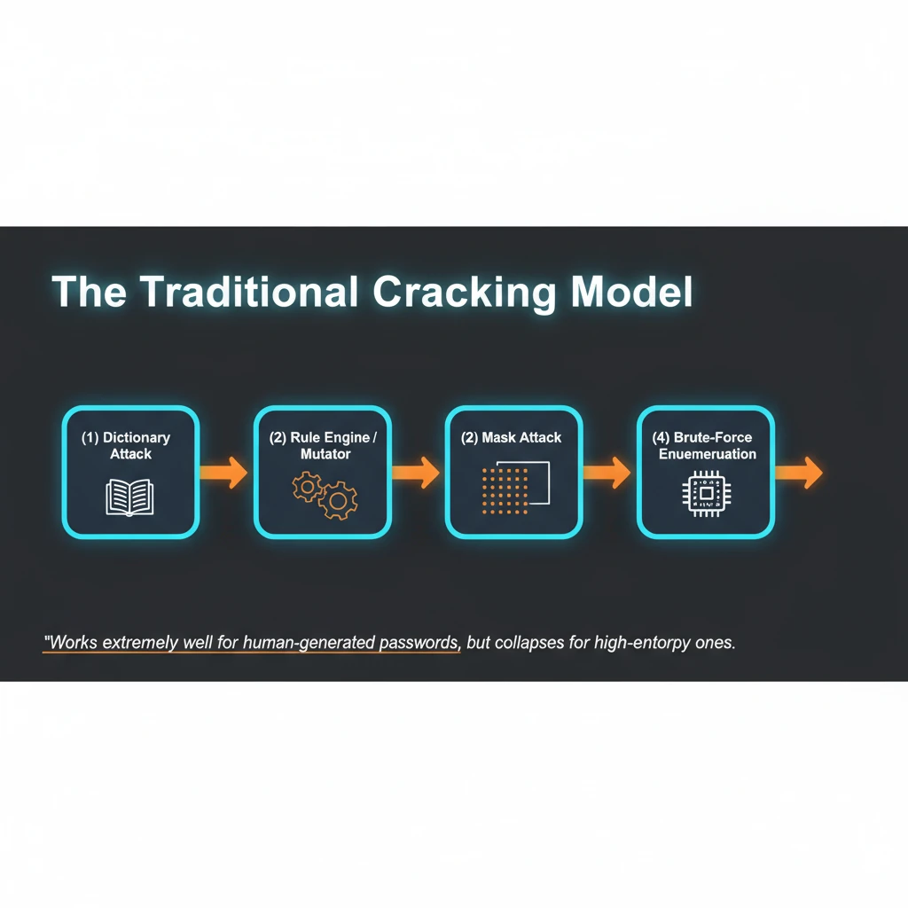 The traditional cracking model