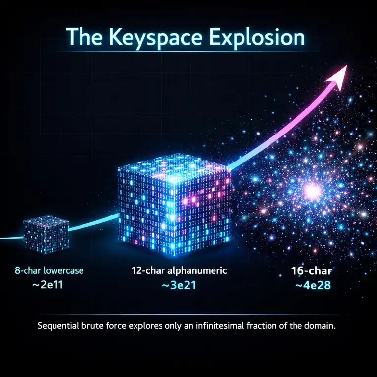 The keyspace explosion