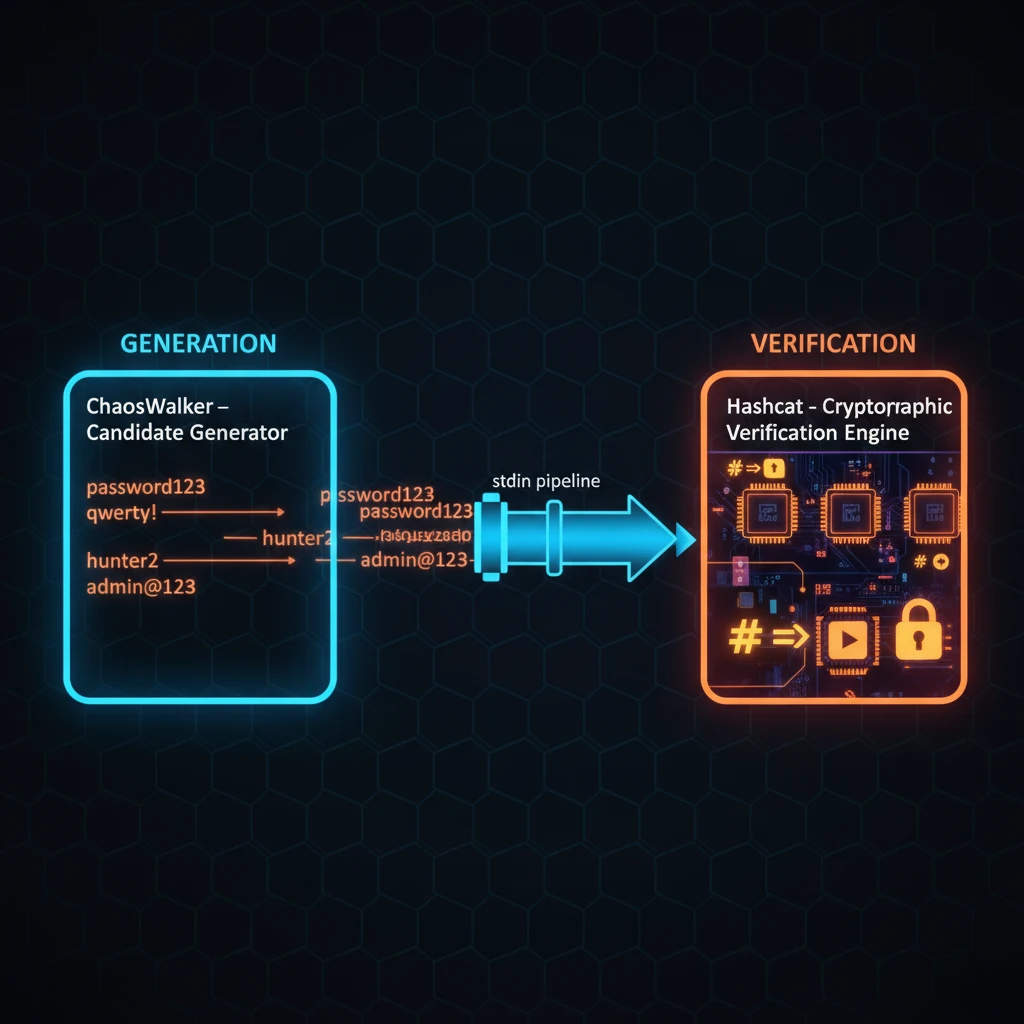 ChaosWalker and Hashcat pipeline